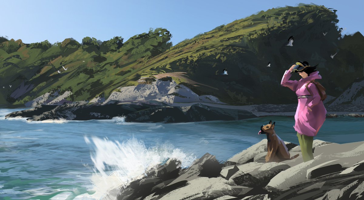 RobinLhebrard's tweet photo. Day /04
#digitalpainting #2d #photoshop #illustration #vancouver #conceptartist https://t.co/6fVtm8xx8v