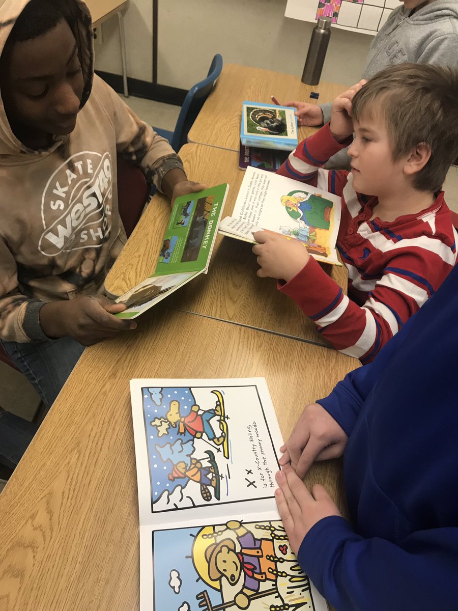 FergusonAUPS's tweet photo. Introduction to our next literacy activity. We will he investigating, interpreting, evaluating, and creating children’s books! I can’t wait to see the creativity that comes with this assignment! #literacy #allistonunion #aups #gradefourfive @allistonunion https://t.co/eeohLsjti0