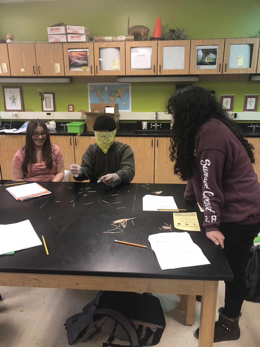 CGreenFHS's tweet photo. Acting like a bunch of enzymes #birdbox https://t.co/Y5WabYRRJy