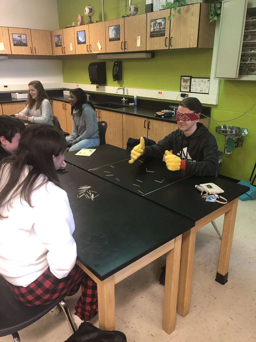 CGreenFHS's tweet photo. Acting like a bunch of enzymes #birdbox https://t.co/Y5WabYRRJy
