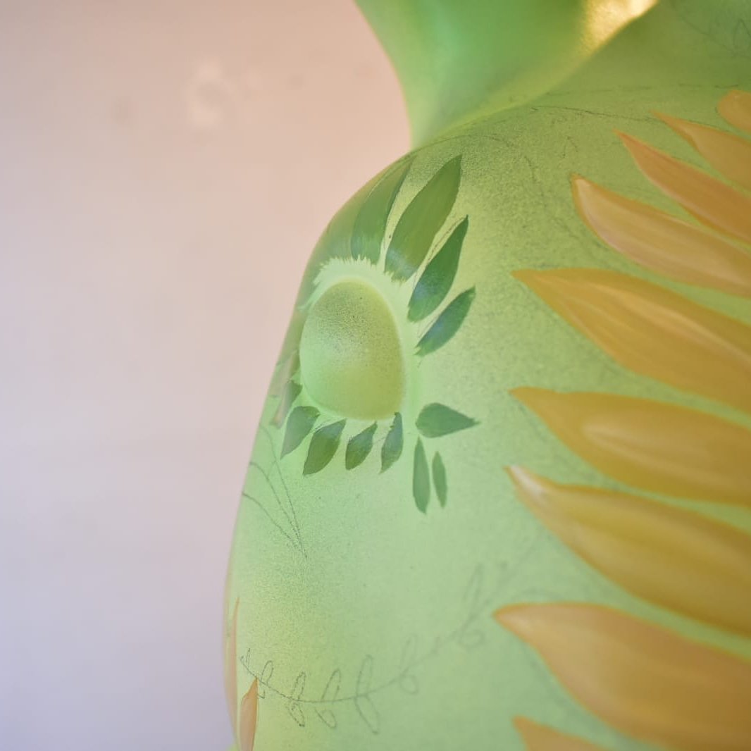 Remember the blank #GoGoHare which sold at auction? Well... 🎨 #artist <a href="/Charlillustrate/">🎃 Charli Vince 🎃</a> has been working her magic to bring it to life! 🌿💚🌿 We look forward to sharing more pics and details of our BIG reveal with you all. Stay tuned #GoGo fans!!