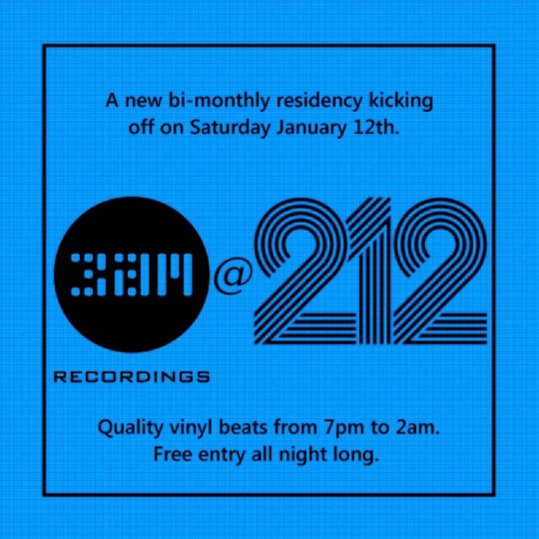 This Saturday 12th at <a href="/212BarLeeds/">The 212 Cafe & Bar</a> we kick off our new residency - come &amp; join us for quality #vinyl all night long, 7pm - 2am &amp; free entry! #housemusic #deephouse #djlife #leeds #disco