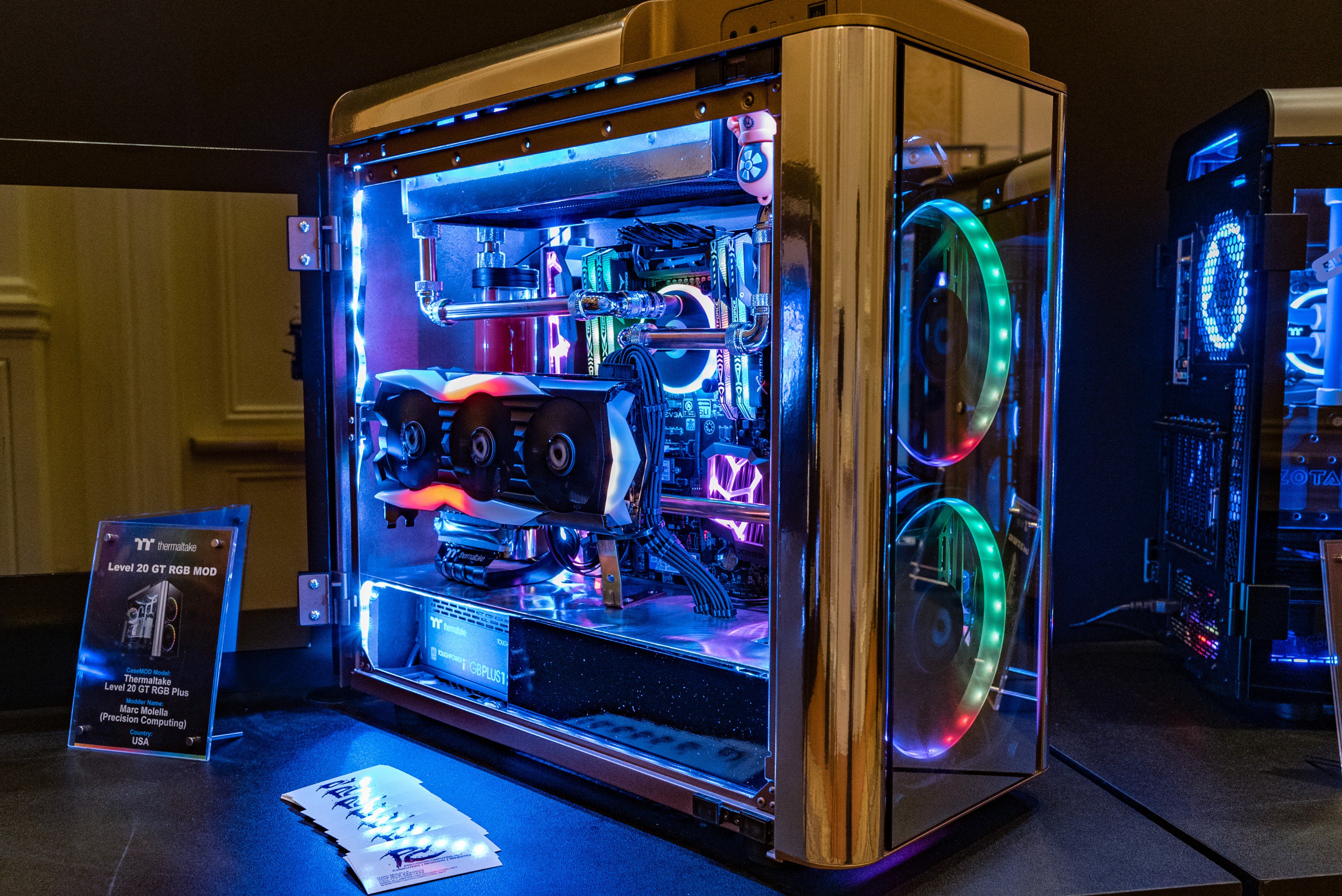 Купить игровую сборку. Thermaltake Level 20 gt RGB Plus. Корпус Thermaltake Level 20 gt ARGB. Modding PC моддинг ПК. Thermaltake Level 20 gt RGB White.