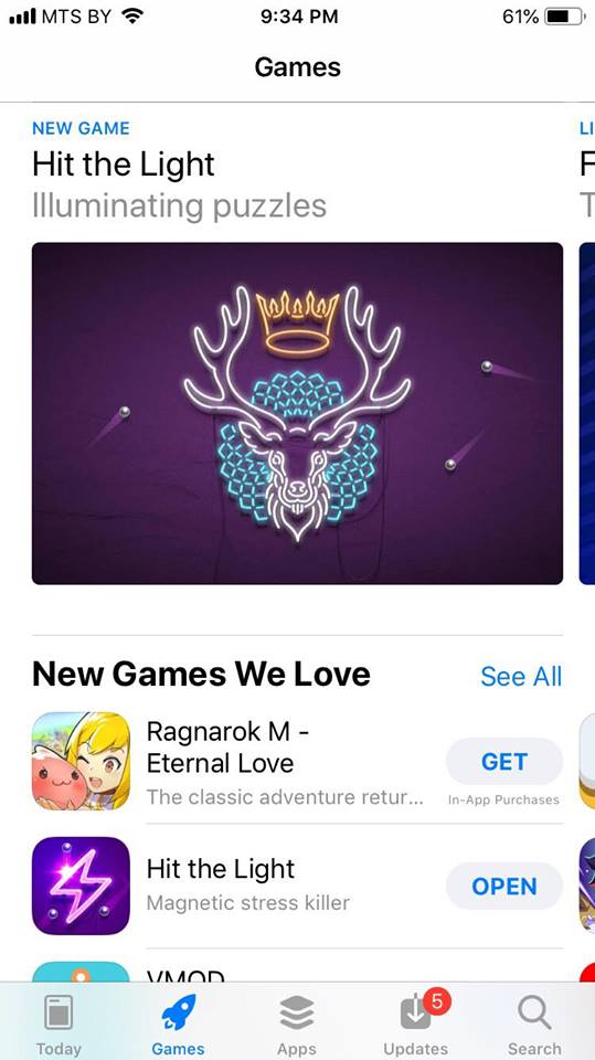 Can you believe that? 😀
Actually we put heart into this game, so this feature makes perfect sense! 
Download and enjoy! :) 
itunes.apple.com/app/id13582805…
