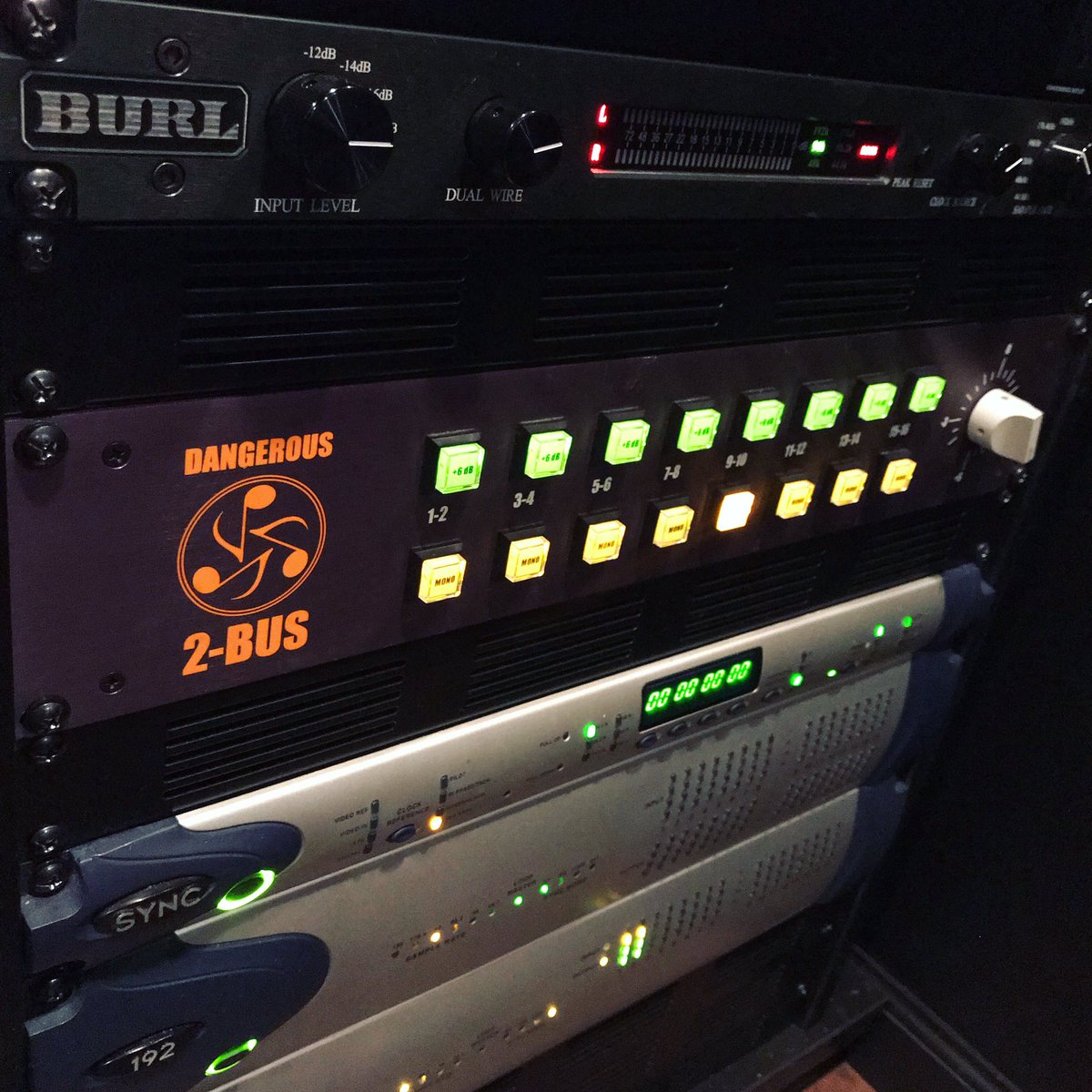 HBTheEngineer's tweet photo. My mixing rig @studioblueroom @AvidTechnology Pro Tools HD + @BurlAudio Bomber B2 + @dangerousmusic 2-Bus is my work horse for Mixing. #eraoftheengineer https://t.co/oKqE96EOBh