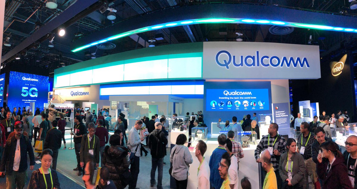 loza_loza_llp's tweet image. Impressive showing by Loza &amp;amp; Loza LLP patent client Qualcomm this year at #CES2019 #Qualcomm #patents #iplaw