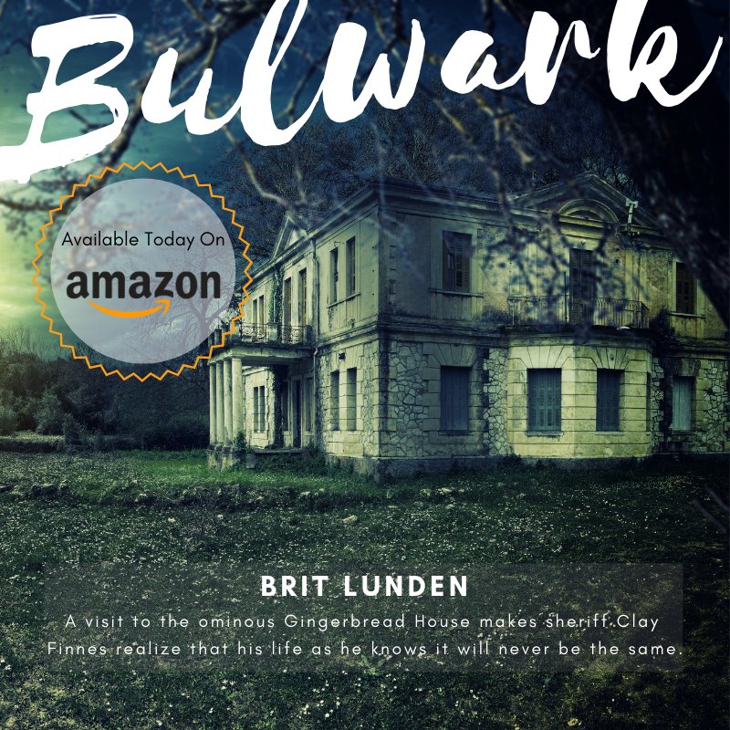 BritLunden's tweet photo. A visit to the ominous Gingerbread House makes Sheriff Clay Finnes realize that his life as he knows it will never be the same.
Click here for your chance to win Bulwark by @BritLunden! https://t.co/9ACJZ8wreU https://t.co/ISlWpQ8ODj
