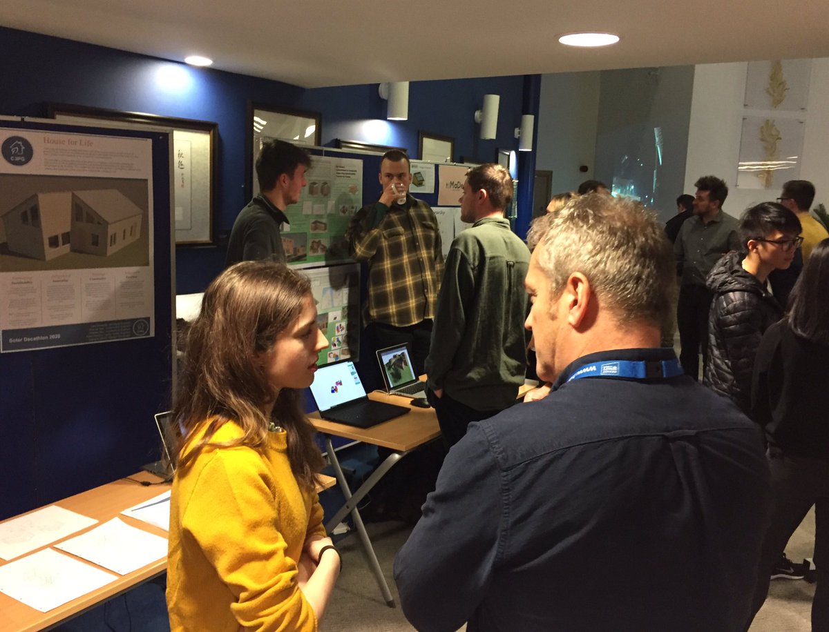 CoESBD's tweet photo. Our #MEng #civil and #structural #engineering students organised an industry event tonight: showcasing their proposals for the “Future of Housing” and the @HeriotWattUni @SDMEDubai ideas for #SDME2020 @expo2020dubai .... big ideas! Thanks for coming, all https://t.co/34I573f57b