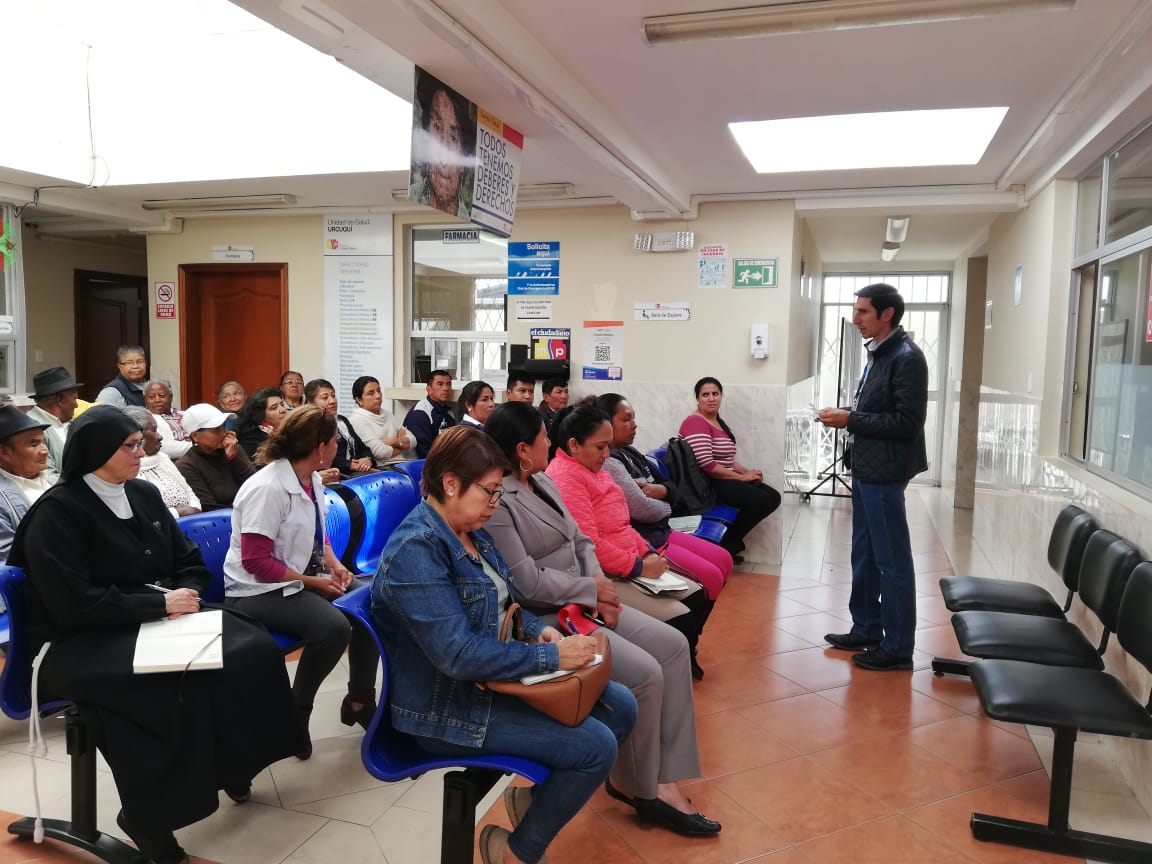 SaludImbabura's tweet photo. #SaludParaUrcuquí | Harvi Reascos, Director Distrital, en reunión con el comité de salud del cantón Urcuquí socializa el Plan Intersectorial de Alimentación y Nutrición Ecuador (Piane) 2018-2025 que busca alcanzar una adecuada nutrición durante todo el ciclo de vida. https://t.co/ZwyXaHTgsL