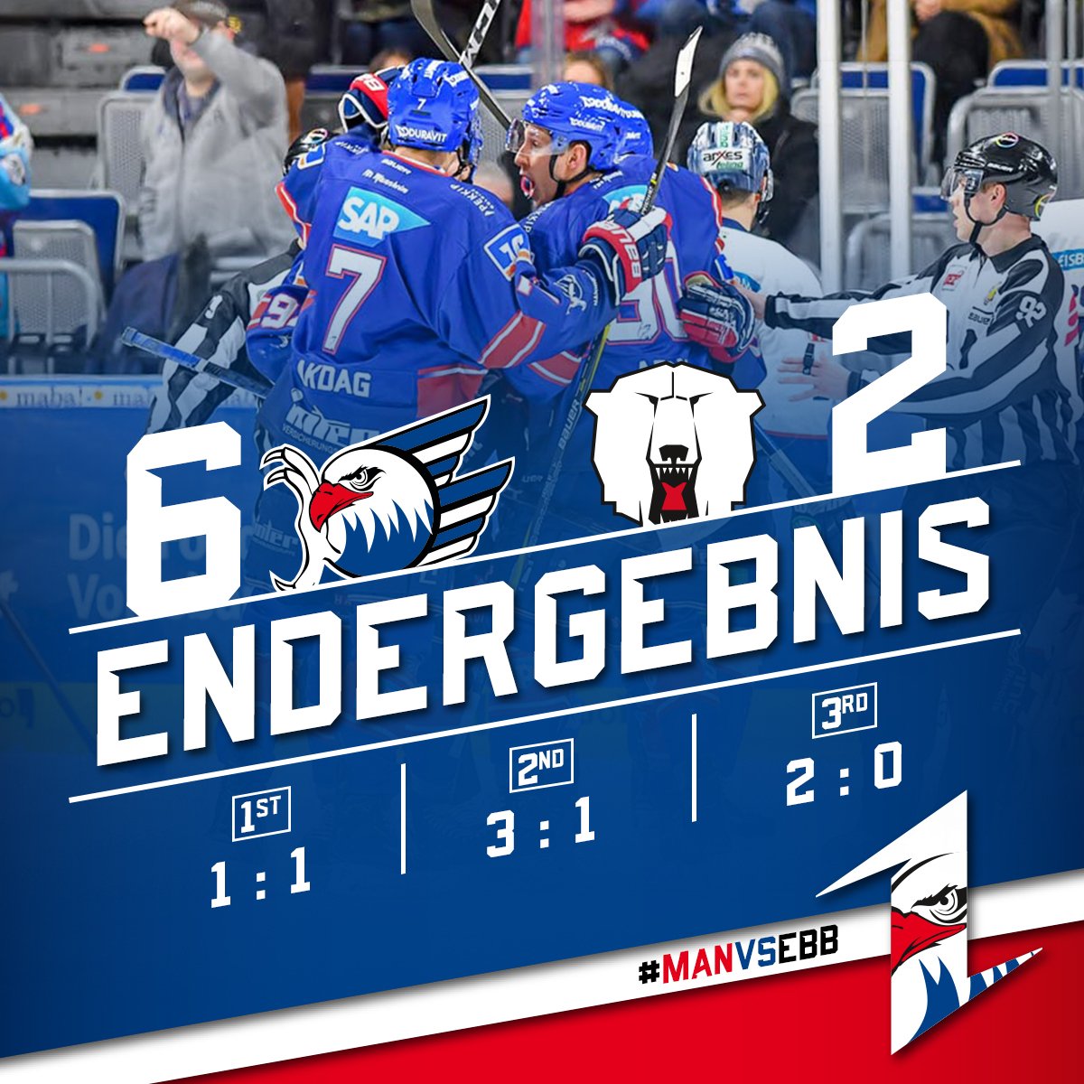 Adler Mannheim's photo on #manvsebb