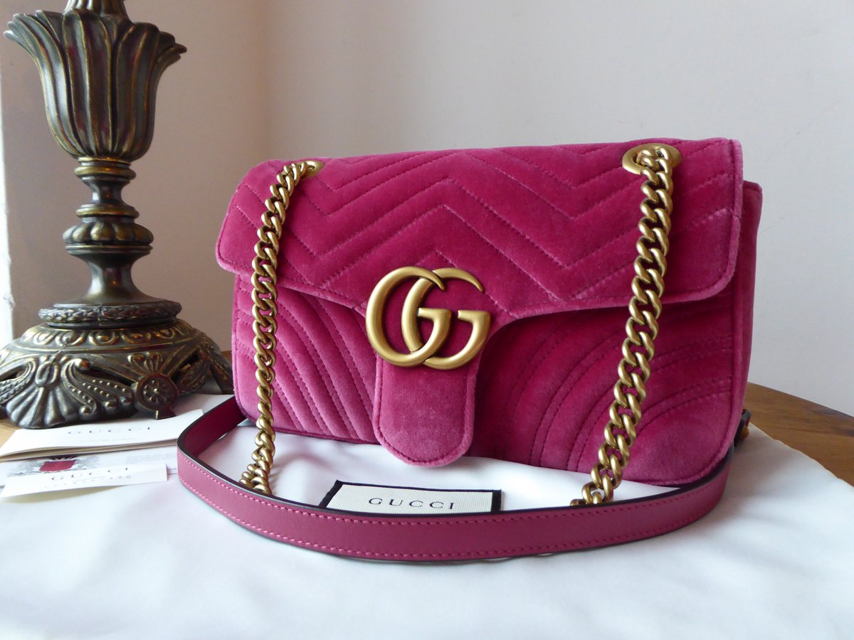 gucci marmont mini fuchsia