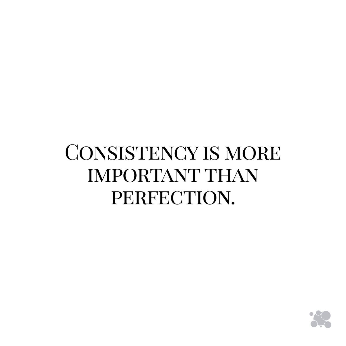 Let's stay consistent in 2019. #ThursdayThoughts