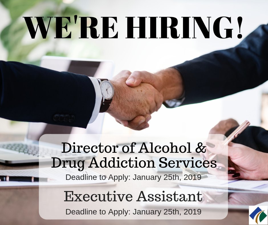 We're currently hiring for 2 different positions! Details on the description and how to apply is in the link below!
-Director of Alcohol and Drug Addiction Services
-Executive Assistant
bcmhars.org/about_us/Job_P…
