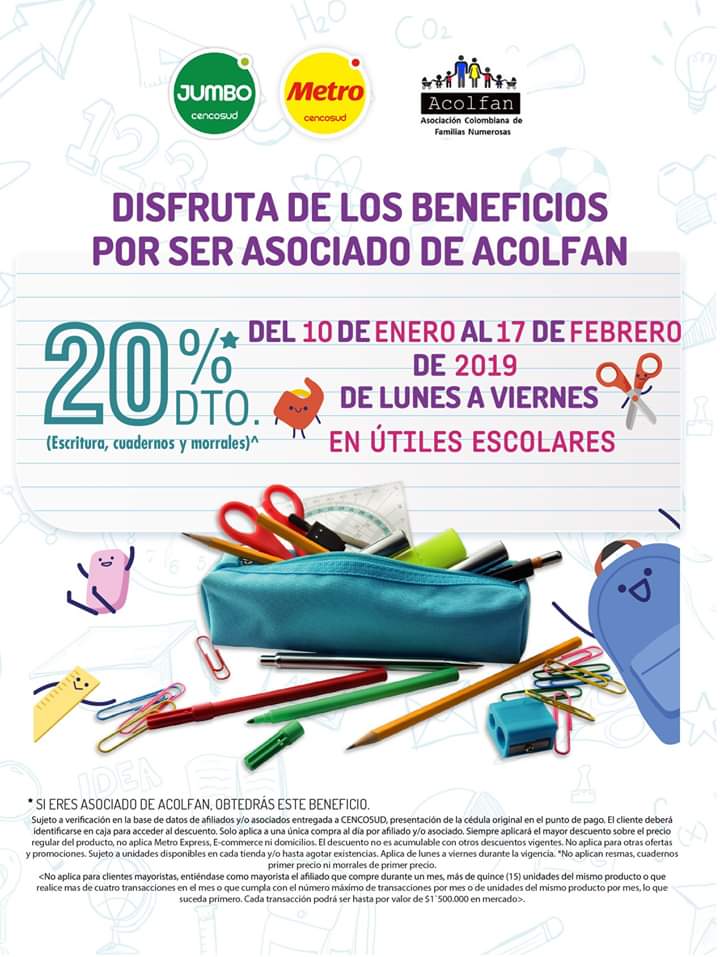 ¡¡¡BIENVENIDO EL 2019!!! Con nuevos beneficios para nuestras familias. ¡Que los disfruten! #familiasnumerosas