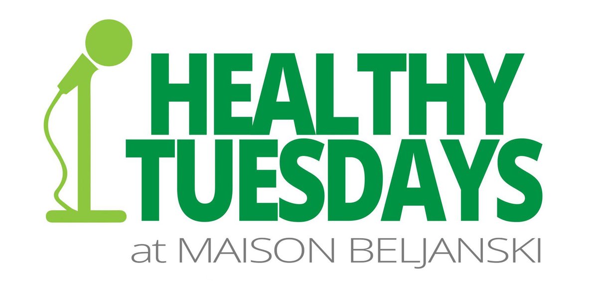 I would like to cordially invite you to an evening of food and drinks at Maison Beljanski to hear various experts and specialists share information and answer your questions about Detoxing and sticking to New Year's Resolutions. Register here: bit.ly/HealthyTuesday…