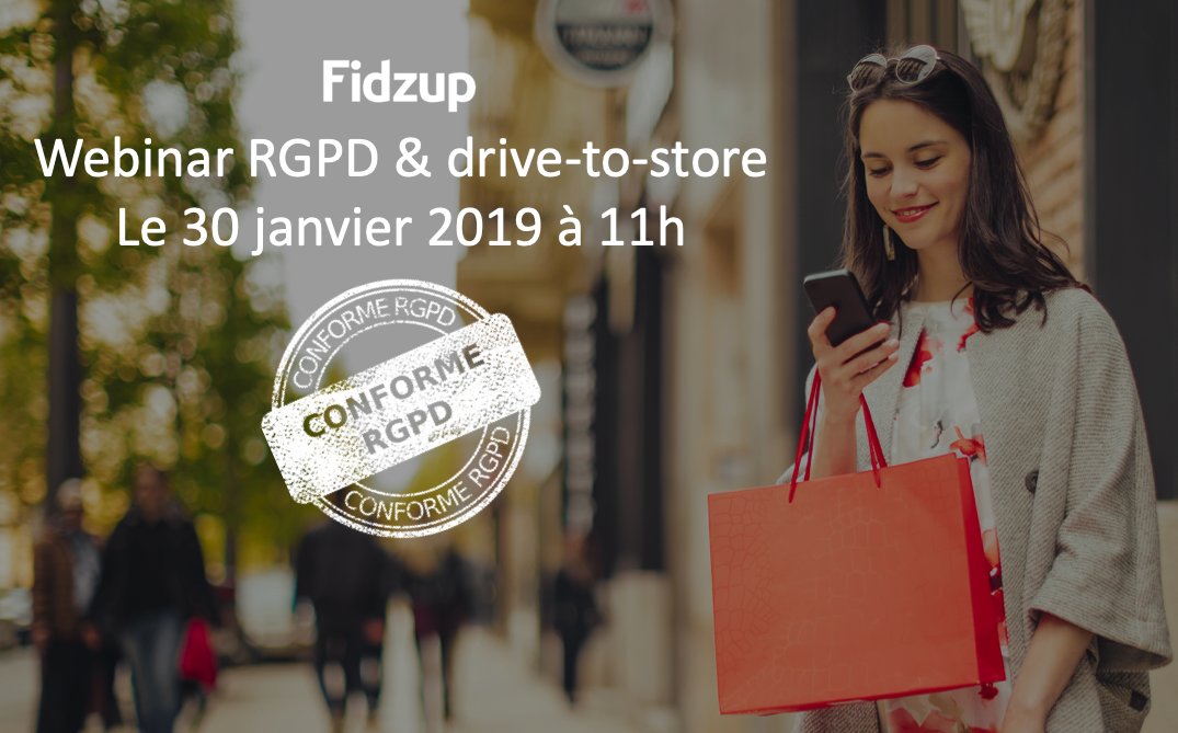 Inscrivez-vous vite à notre webinar "RGPD et drive-to-store" qui aura lieu le 30 janvier à 11h ! Au programme :
-Retour sur 5 mois de travail aux côtés de la CNIL
-Où en est le marché?
-Ce qu'il faut savoir pour lancer ses campagnes en toute sérénité
mailchi.mp/e7010a1f1c1b/w…
#rgpd