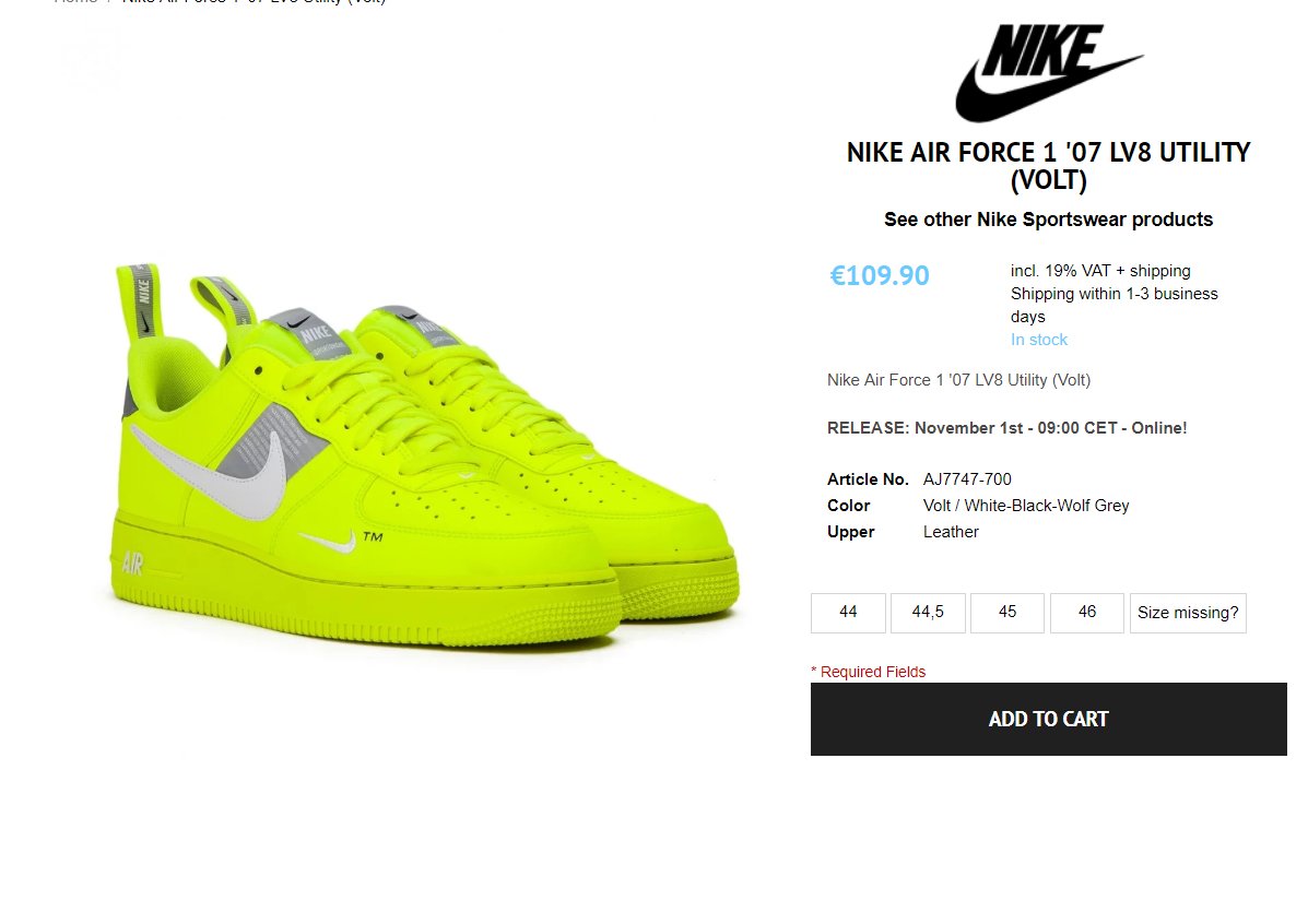 nike air force 1 lv8 utility restock