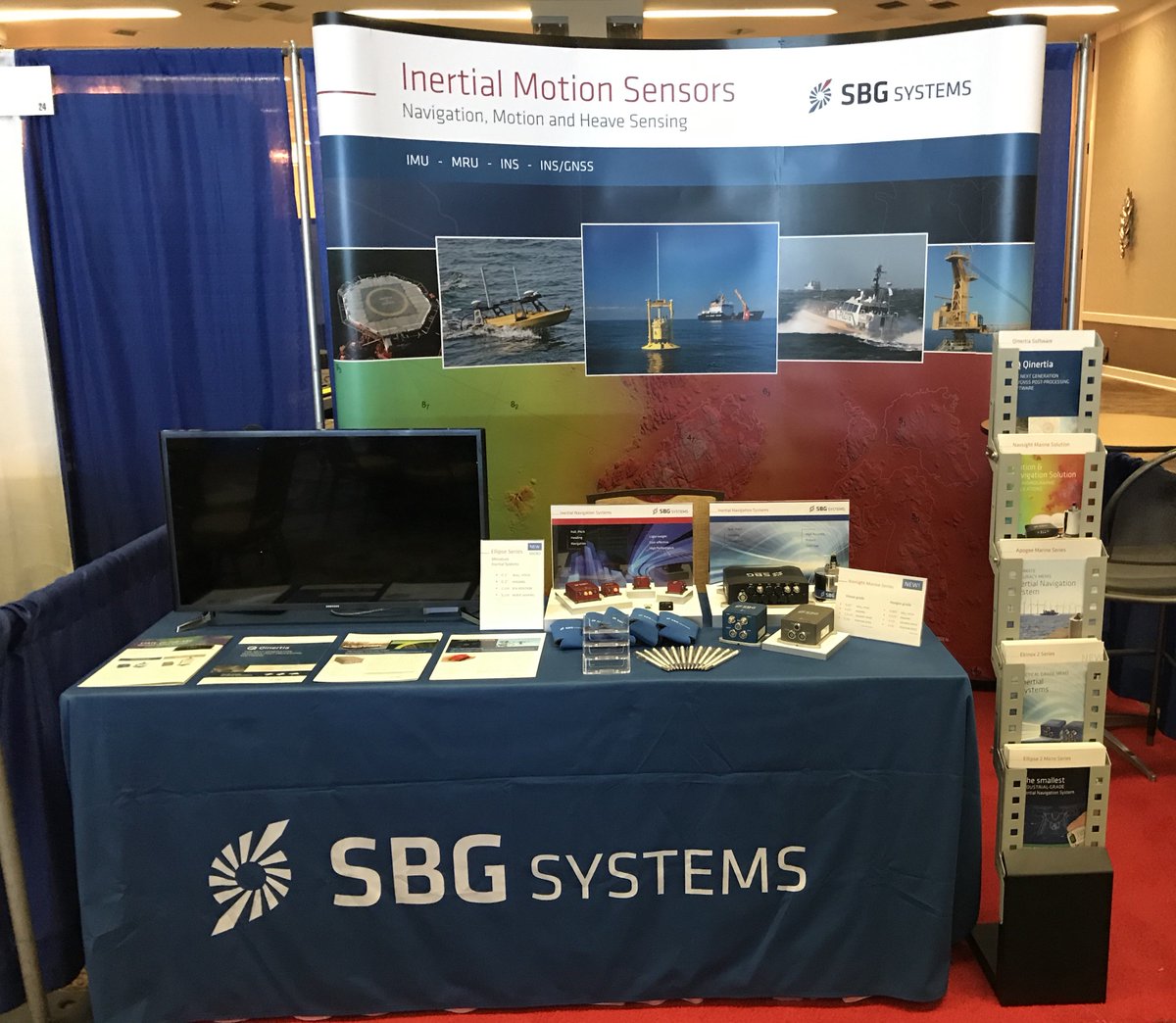 We are currently exhibiting on booth #25 @HYPACK Training Event in Corpus Christi, TX. Make sure to stop by to discover our new Navsight Marine solution, ideal for #Hydrography --> http://bit.ly/2GMUtM7