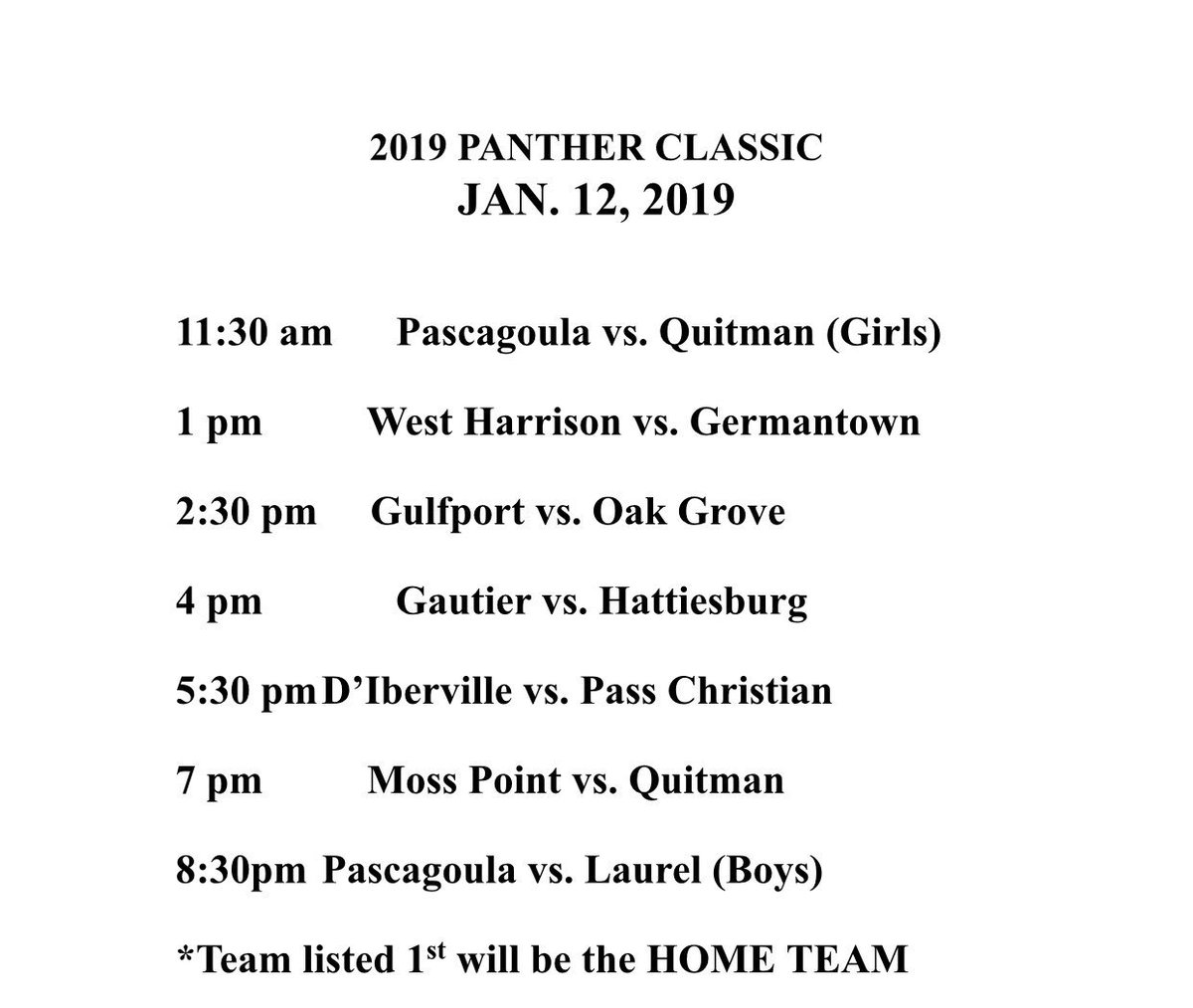 2 DAYS AWAY FROM THE BEST EVENT ON THE COAST #PANTHERCLASSIC2019 $5.00 admission, 7 games!!!! @CoastCoverage <a href="/Shoemanj/">Lavel Johnson</a> @TheJeffTakeWXXV <a href="/bshields0244/">Brandon Shields</a> @patrickclayTV <a href="/hburgamerican/">Hattiesburg American</a> <a href="/magnolia_hoops/">Jeff Roberts</a>