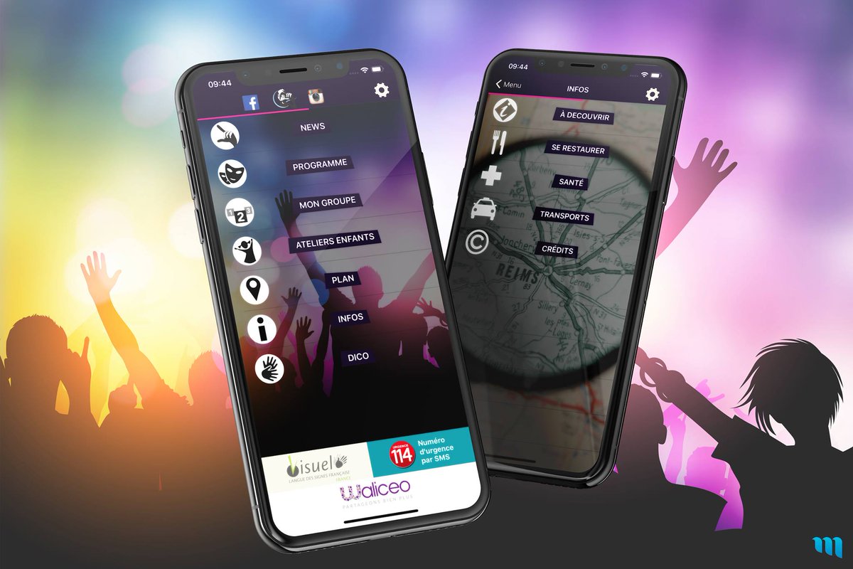 agence_dimobile's tweet photo. Cette année, place à l'édition 2019 du #FestivalClinDoeil de #CinéSourds !
En attendant le mois de juillet... on prépare une version compatible avec les nouveaux iPhone mais chut..🤫
Bientôt disponible

https://t.co/tD6ZiSv4Dw
#dimobile #applicationMobile #Reims #digital https://t.co/ZDOG19g59w