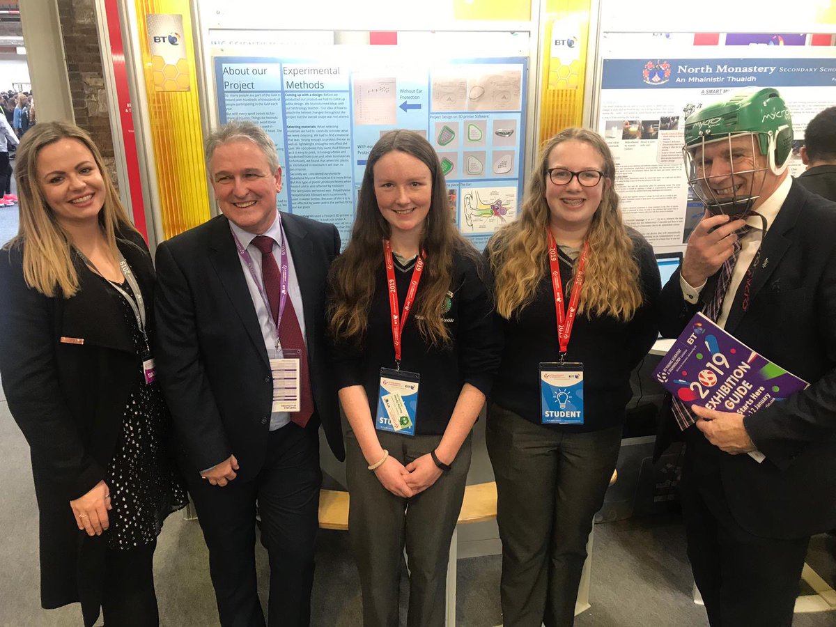 davidstanton101's tweet photo. The Hurling HEARoes project aims to protect both your head and your ears. A super idea from Emma Hickey and Rebecca Geary of @Trionoide Youghal 👂🏼💡 #BTYSTE2019  #itstartshere https://t.co/bTvo0gZJKv