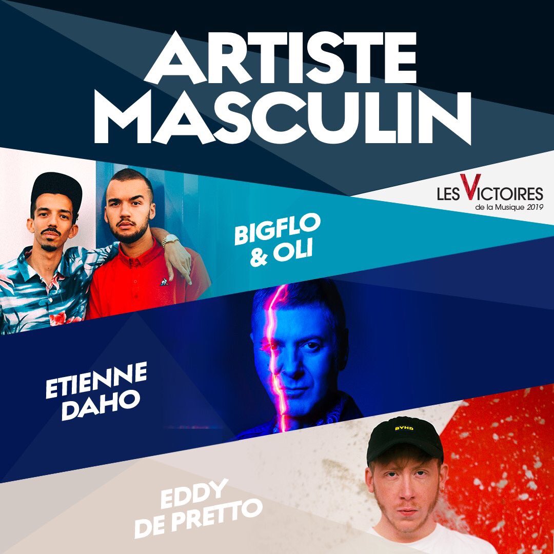 bigfloetoli's tweet photo. Tellement fier d’être nominé aux Victoires de la Musique ⭐️
Artiste masculin de l’année &amp; Album de musique urbaines
On croise les doigts mais c’est déjà une belle victoire 🏆#laviederêve
@LesVictoires https://t.co/ecdU0C6vIn