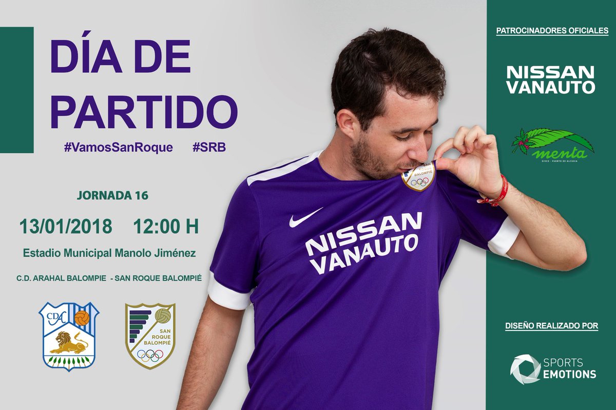 CanteraSRB's tweet photo. Domingo 13 de enero | 12:00 h
Jornada 16 | 3º Andaluza Grupo III
#CDAB vs #SRB
CD DEMETRIO PICHEL https://t.co/t3vhKl58Pj