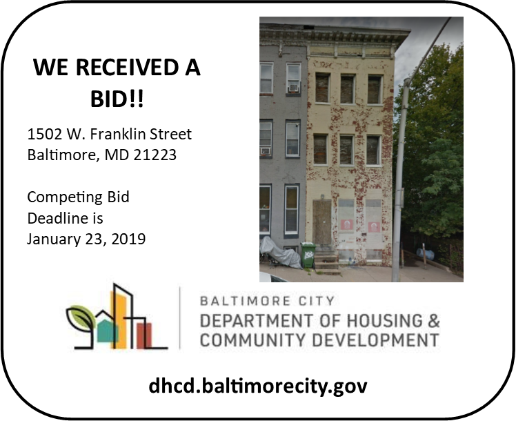 BID NOTIFICATION..Deadline date, January 23rd!