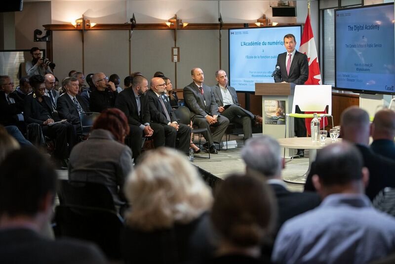 Our profound thanks to Minister Brison for being a great champion for the Public Service, for public servants and for a modern government. #GCDigital