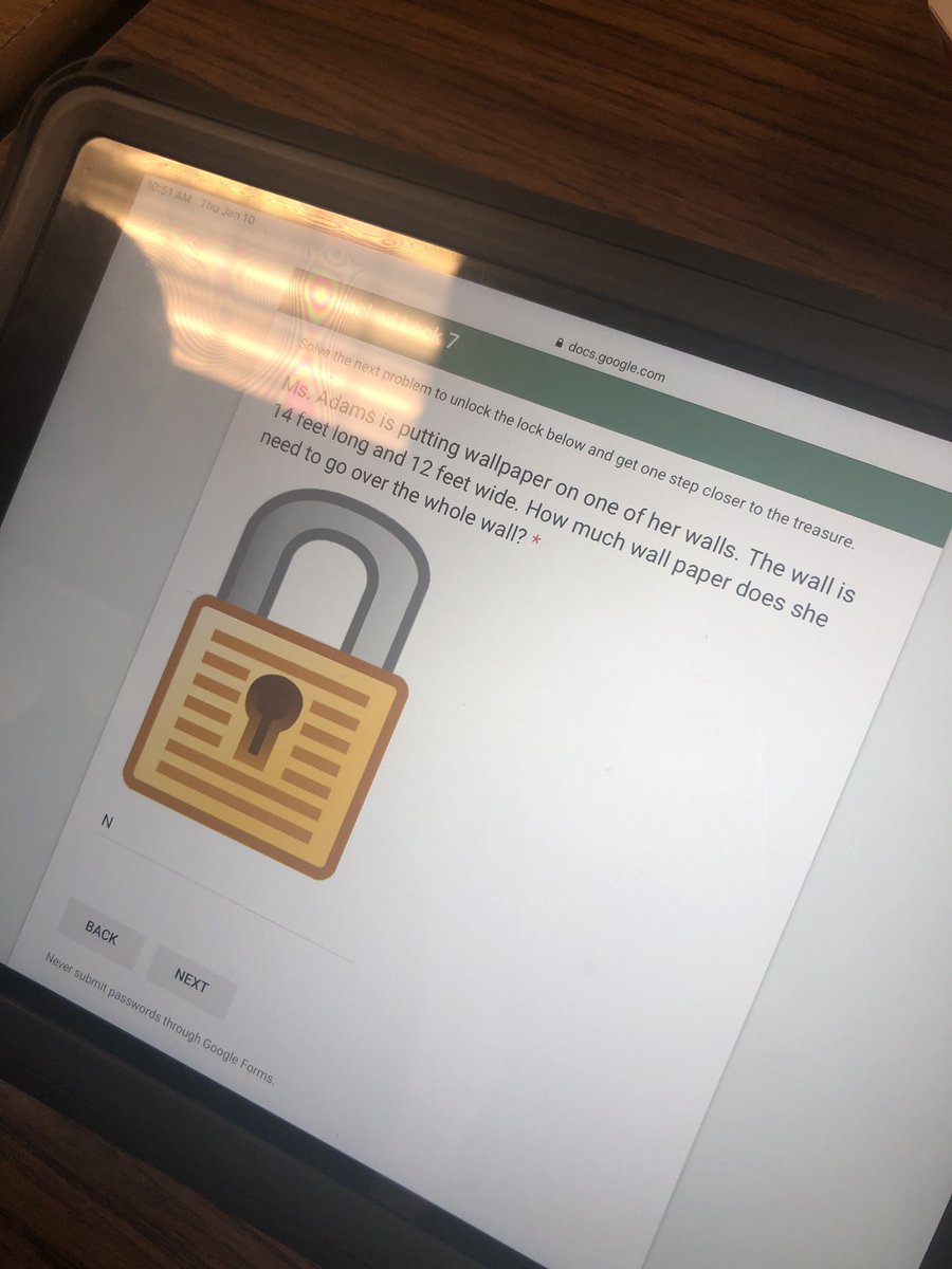 BallastShawna's tweet photo. These Dover Dolphins are learning about perimeter through a digital breakout! Great student engagement! @brona_hudson @DoverElementary #risdconnects https://t.co/iEgAIcyTAJ