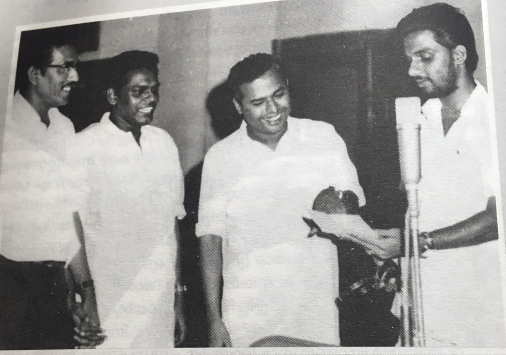 The ultimate musical triumvirate in Malayalam. Vayalar, Devarajan. Yesudas.