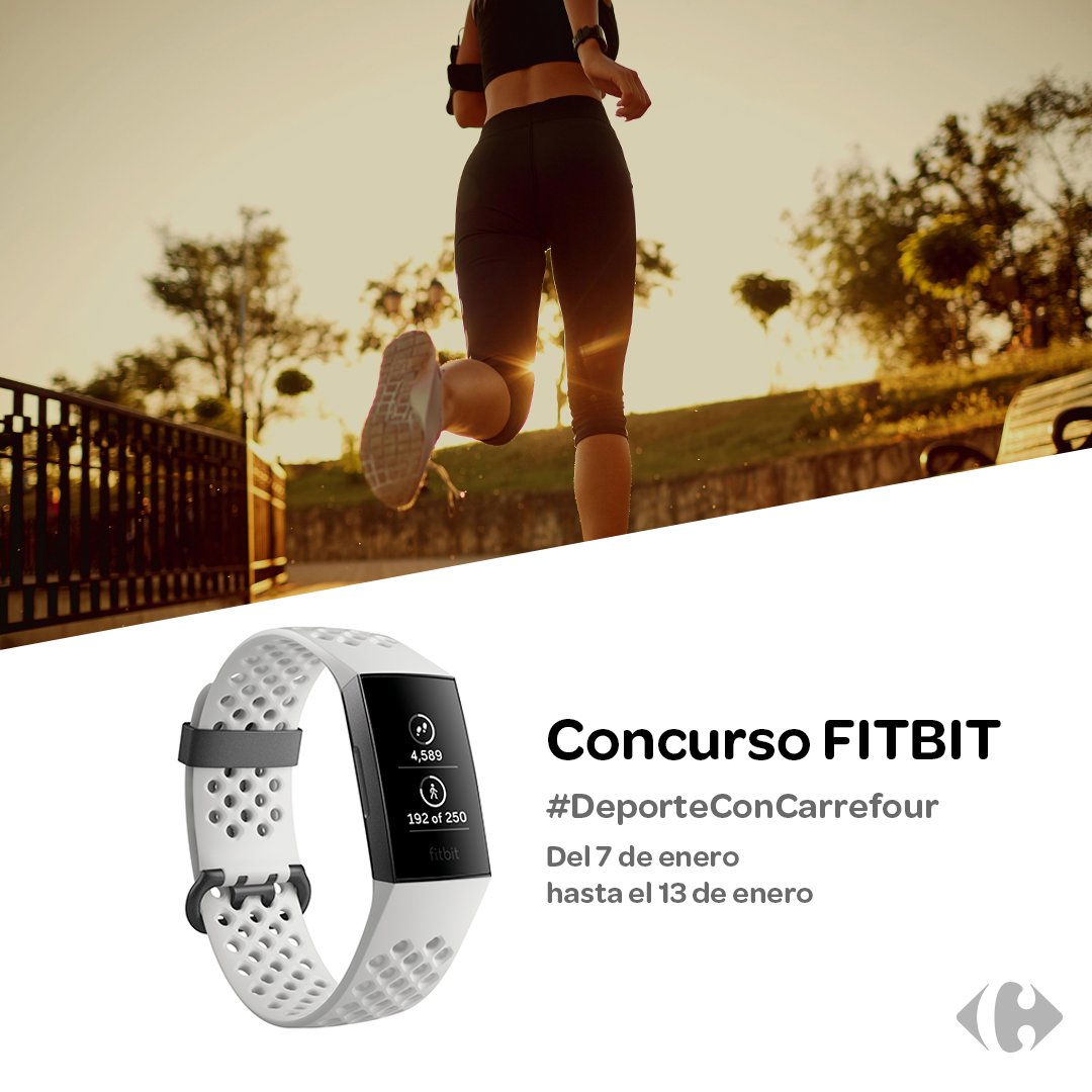 CarrefourGaming's tweet photo. ¡Participa ya y podrás llevarte un @FitbitES #Charge3!
                 ✅ Sigue a @FitbitES y síguenos
                 ✅ Haz RT
                 ✅ Menciona a un amigo con #DeporteConCarrefour
Haremos el sorteo entre los RT
Bases legales: https://t.co/Ke41mf1qWR https://t.co/RkhasfRXb7