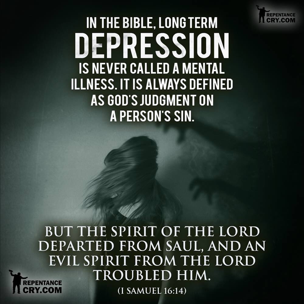 Repentance Cry Ministries On Twitter: "Has God Sent An Evil Spirit To  Trouble You? Those Who Are Walking With God, And Do Not Walk In Darkness  Are Given A Sound Mind.... 2