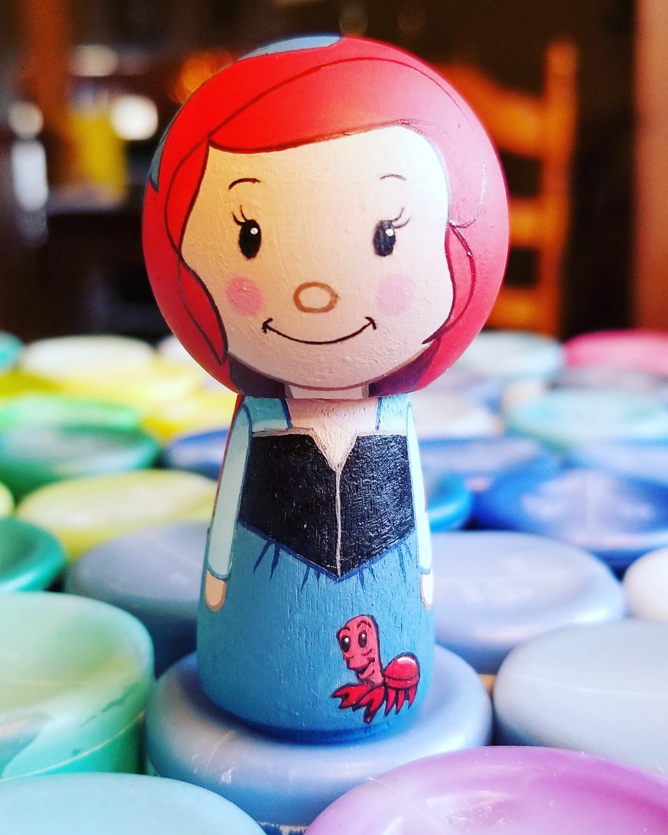 RootedAnd's tweet photo. "Who says that my dreams have to stay my dreams?"
-Ariel

#thelittlemermaid #ariel #mermaid #disney #childrensdecor #woodentoys #echofriendly #earthfriendlytoys #etsyseller #vermontnaturalcoatings #handcrafted #handpainted #creatingunbreakablebeauties #rootedinlifeandlove https://t.co/R9RAS20ZIn