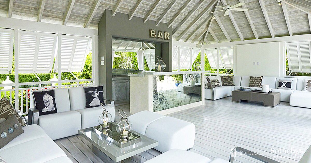 BarbadosSIR's tweet photo. Tradewinds represents the epitome of modern day living in the Caribbean ideal for families &amp; friends. look out over the pool and decking area which includes an entertaining gazebo with bar and state-of-the-art music system. https://t.co/NjuY6qikhP