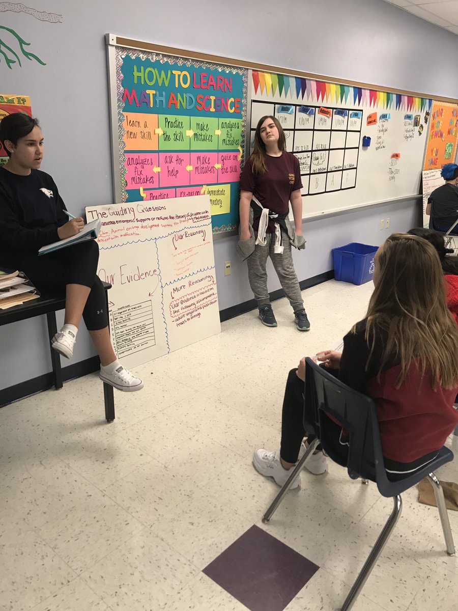 FMSTeam8D's tweet photo. Team 8A science students have been working hard on ADI Lab 20 this week! @ArgumentDriven #WSDLearns https://t.co/4TMyZKgcEu