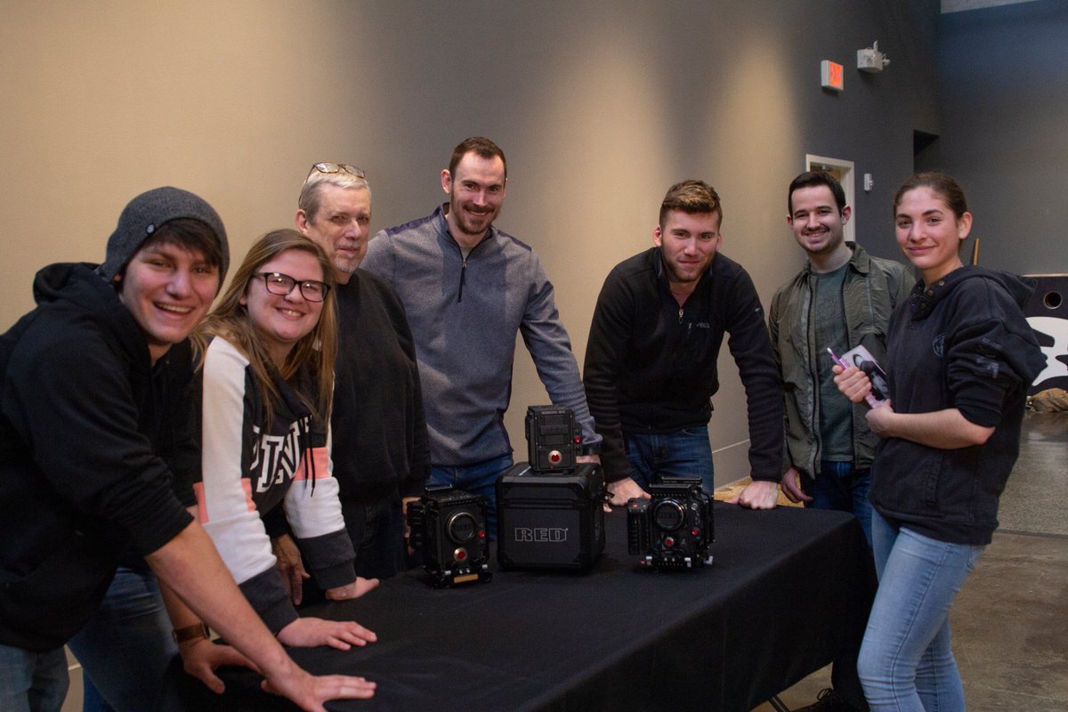Compass_College's tweet photo. Keeping students up to date with the latest camera gear! We had a quick photoshoot with our new RED Gemini camera after unboxing. Looking forward to seeing the new lowlight abilities put to work in student films.
#FilmSchool #CompassCollege #OwnTheScreen #reddigitalcinema #BTS https://t.co/HbLnQrJfaL