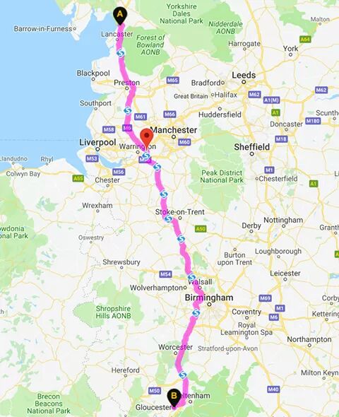 recycle_urself's tweet photo. Tomorrow I will be joining https://t.co/8wvMXMqkAa in delivering a legacy bike dedicated to Lee Fancourt from #Carnforth to @slamsixtynine in #Gloucester
Lee sadly lost his life to suicide last year.
#FollowMyChallenge #mentalhealth #positivecyclesnw #dotwatching #livemap https://t.co/z6MlyTRpSa