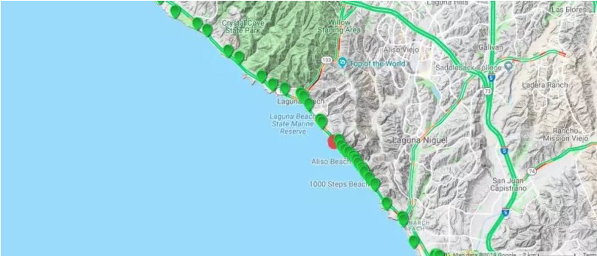 🚨BEACH CLOSURE🚨

Laguna Beach is closed due to a sewage spill. 🌊 ‼️Affected areas are 250 feet upcoast and  250 feet downcoast from Upland Road. #beach #lagunabeach #closure #beachclosed #beachclosure #sewagespill