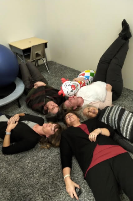 SuperStuRDPSD's tweet photo. The Student Support Room...aka "Fluffy carpet room" is all about emotional regulation for kids...an open, safe, and comfortable place for kids to get back into learning mode. Admin. needs it from time to time as well! #SSRteam https://t.co/qqEOccOnlu