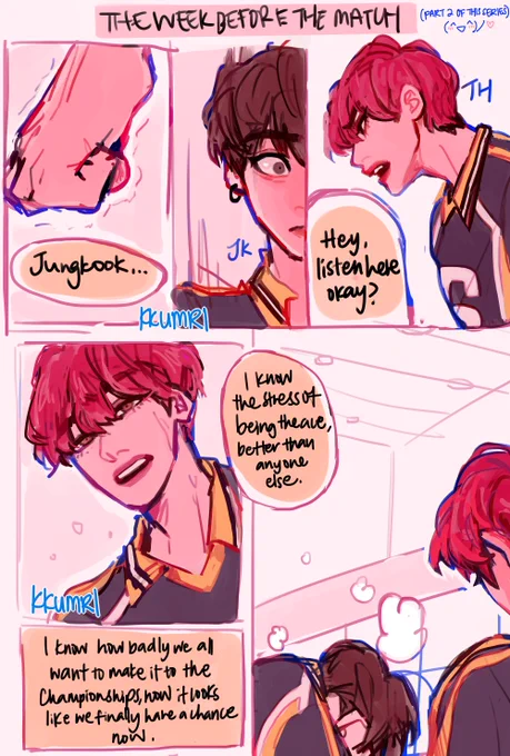 bts x hq!! au (2/?) 