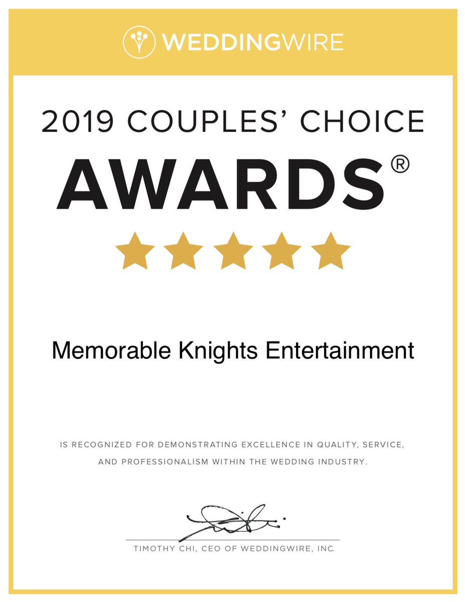 We are honored and excited to have received our consecutive year WeddingWire award... The “2019” Couples Choice Awards... Thank you to all of the amazing Brides and Grooms for all of your kind words! We look forward to another amazing year! #mke419 #djtonyfoster