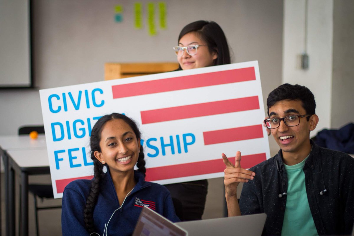 CodingItForward's tweet photo. #TBT to one of our favorite memories of #CDF2018, a Fellowship wide hackathon. We're sharing some photo highlights below! https://t.co/xnSwGtQH5f