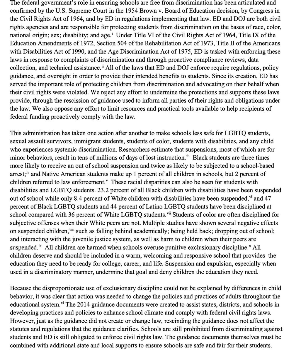 Civil Rights Groups Demand Trump Administration Vigorously Protect Students from Discrimination