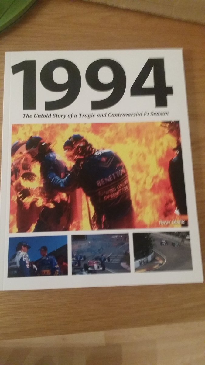 sg12wall's tweet image. Who's a lucky boy! Just received my pre-ordered copy of 1994 The Untold Story of a Tragic & Controversial F1season by Ibrar Malik. @ibsey1 Can't wait to read it. 🏁#f1 #f11994 @MBrundleF1 @therealdcf1 @1990sF1 @HillF1