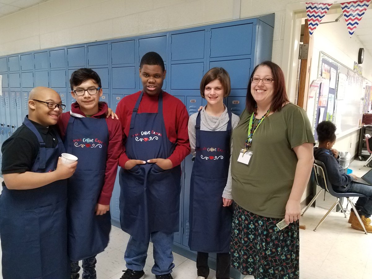 jlambirth's tweet photo. So proud of all our students!  Generals Coffee Express was a HUGE success! Thanks to everyone who ordered coffee and muffins! ♥️We are already looking forward to next Thursday!#MUSTbesuccessful #theresaplaceforus #DMSgens https://t.co/nHgLQat9jM