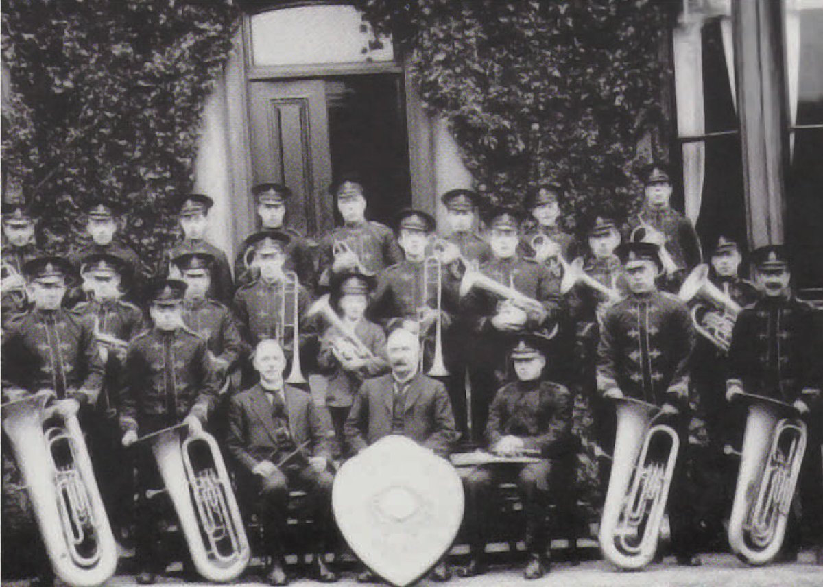 Maria Glot Saltaire on Twitter "The Saltaire BrassBand of millhands