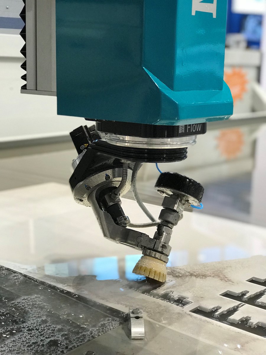 FlowWaterjet's tweet photo. Join Flow at Pacific Design and Manufacturing in Anaheim, CA. We will run a live demonstration of the Mach 200 in Booth 3435. Our application engineers will also be on hand to answer all your waterjet questions. https://t.co/nEGaDoN6Cy #PacDesign #FlowWaterjet #Shapethefuture https://t.co/1tMaVZIdDI