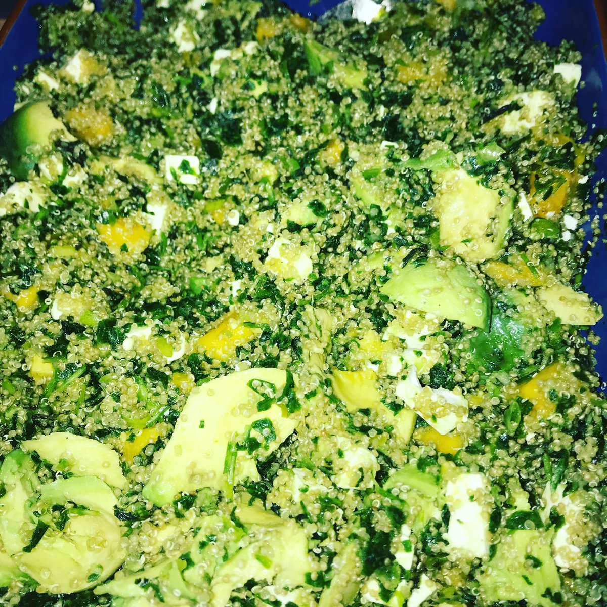 CocavoUk's tweet photo. With paprika chicken and peppers and quinoa salad on its own 😋#deliciousfood #foodie #easymeals #healthyfoods @FOODLOVERmag @withiesdeli @queenswoodfoods @WholefoodsIre @WholeFoodsUK @planetorganicuk https://t.co/6h0mQJccxF