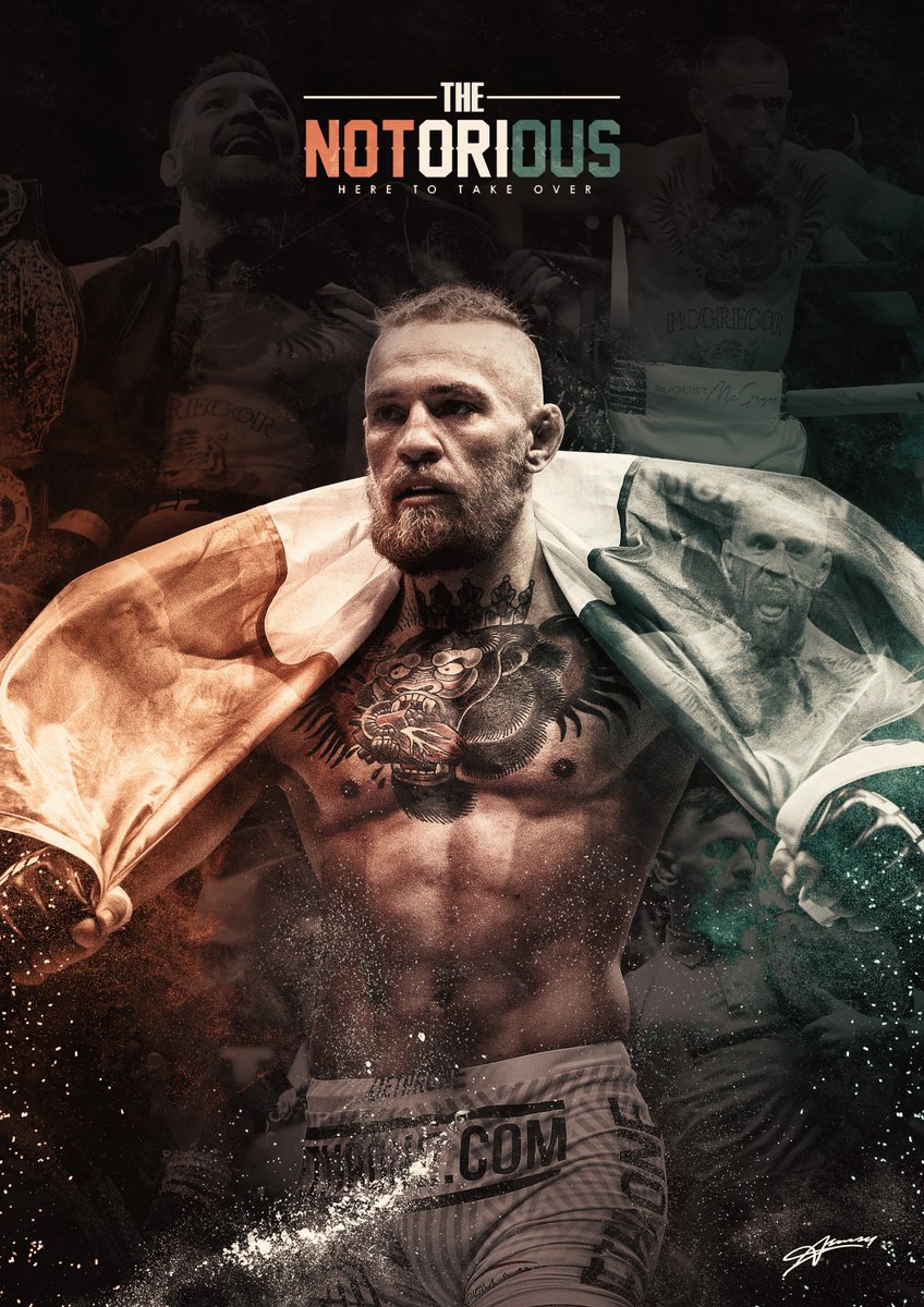 Armsy's tweet image. THE NOTORIOUS / @TheNotoriousMMA 

Poster design / Support appreciated👊